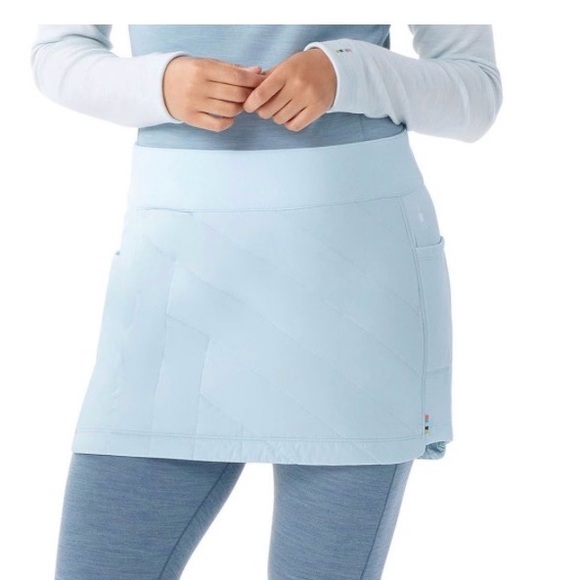 Smartwool Smartloft Pull-On Skirt Womens Medium Winter Sky never worn - Picture 8 of 12